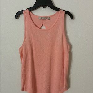 Athleta Peach Keyhole Back Tank Top XS Lightweight Athleisure